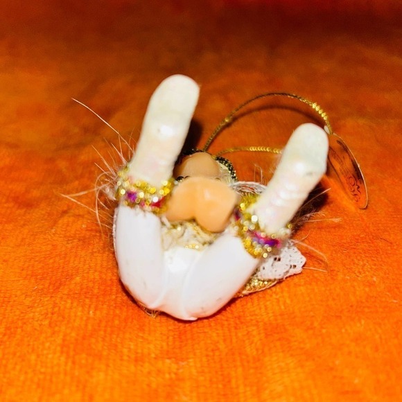 Nwt Ashton-Drake Galleries Blessings Of Love Snow Angels Christmas Ornament - Picture 5 of 7